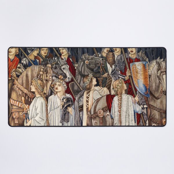 Item preview, Medieval Knights and Maidens -  William Morris designed and sold by MemesOfHistory.