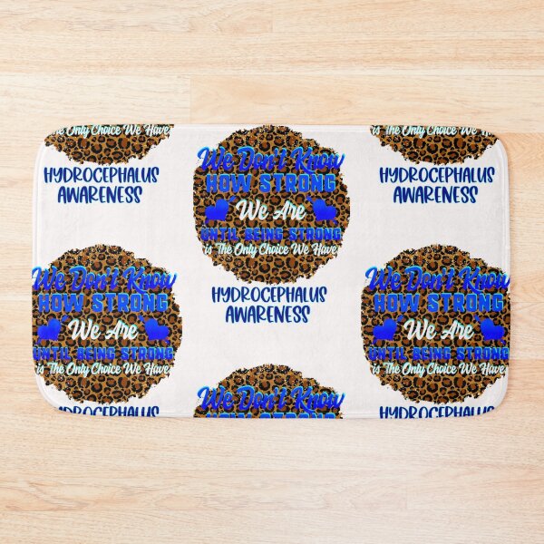Item preview, We don’t know how strong we are cheetah print hydrocephalus awareness- hydrocephalus awareness  designed and sold by Designs Of all kinds.