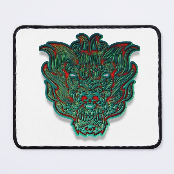 Item preview, Jade Dragon Head designed and sold by Trinket-Trickster.