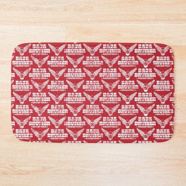 Item preview, 1974 - Baja Bruiser (Eagle Design - White on Red - Worn) designed and sold by Justin Ellis.