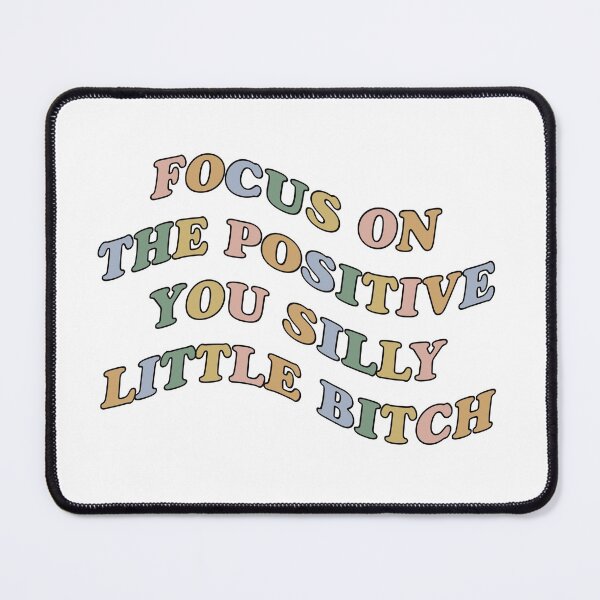 Item preview, focus on the positive designed and sold by brynn412.