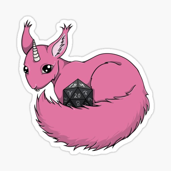 Squirrel of Doom Sticker