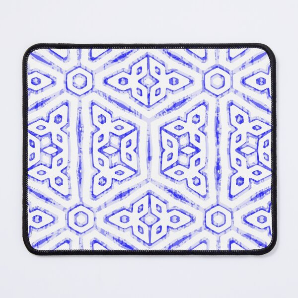Item preview, Blue and White Tile Pattern designed and sold by TextileInstinct.