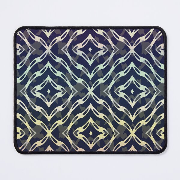 Item preview, Illuminated Ombre Ogee Pattern designed and sold by TextileInstinct.