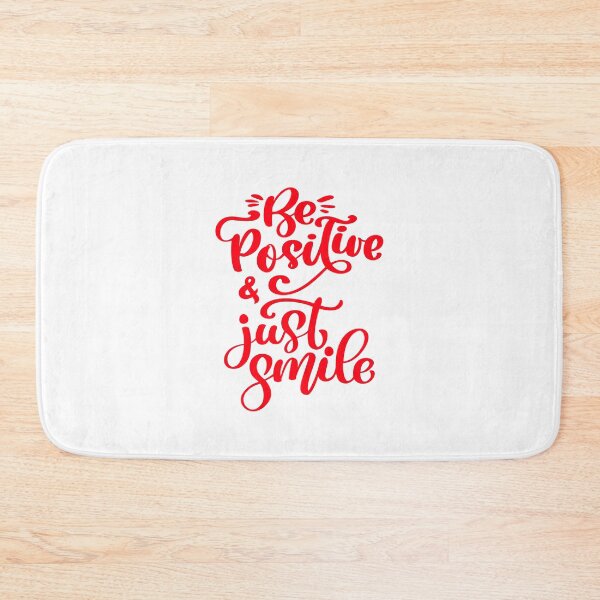 Item preview, Be Positive And Just Smile designed and sold by YOYOCollection.