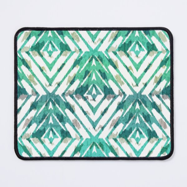 Item preview, Abstract Safari Green Chevron Pattern designed and sold by TextileInstinct.