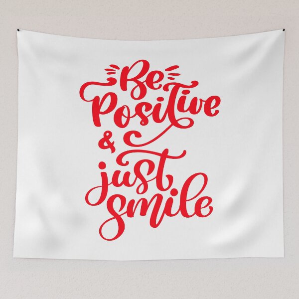Item preview, Be Positive And Just Smile designed and sold by YOYOCollection.