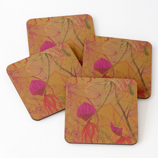 Item preview, New Wild Orchids in brown designed and sold by glfd.