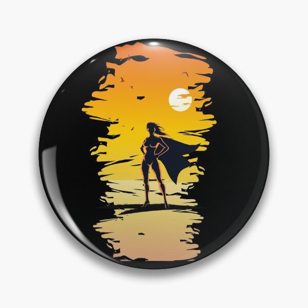 Item preview, Female Superhero Sunset designed and sold by OlympicsMerch.