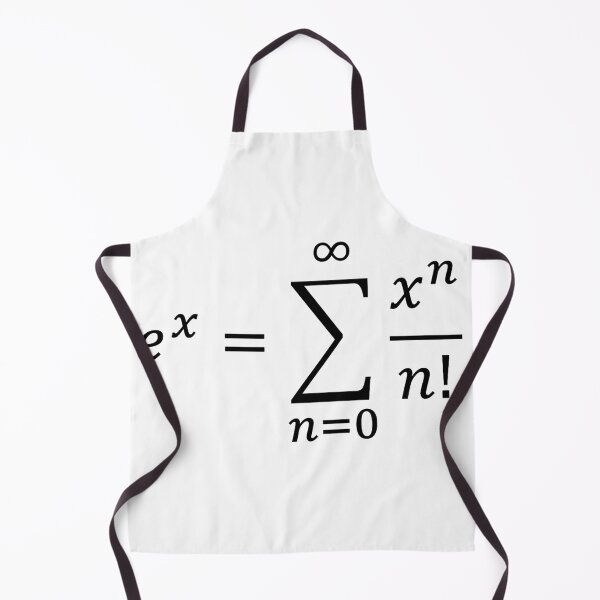 Item preview, exponential definition using series, calculus and math designed and sold by NoetherSym.