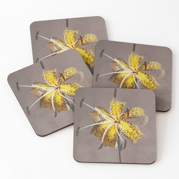 Item preview, Retro Japanese Flower Lily (1896) by Kazumasa Ogawa designed and sold by Designedbysm.