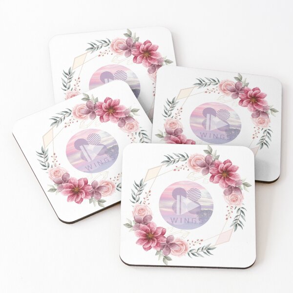 Item preview, Vintage Floral Frame WINGS designed and sold by Para-21.