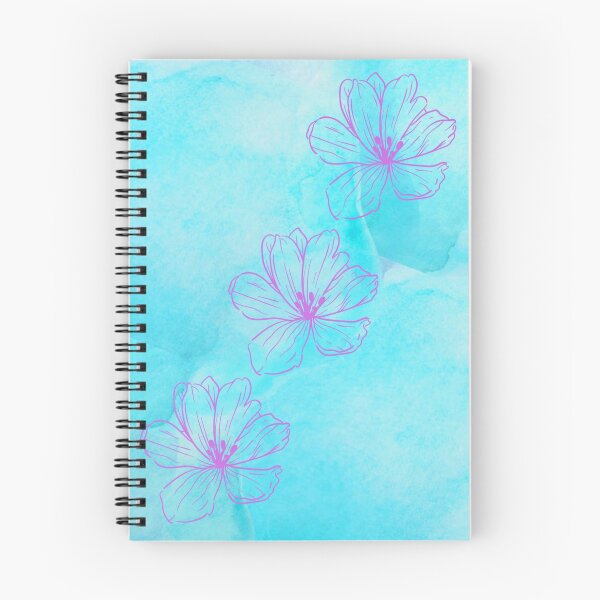 Item preview, Line art pink flower pattern designed and sold by Shreetansh.