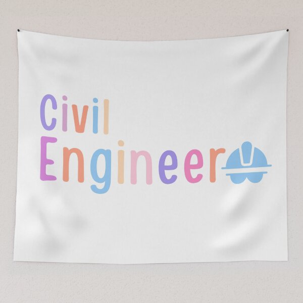 Item preview, Civil engineer - engineer gift (color) designed and sold by PickaSticka.
