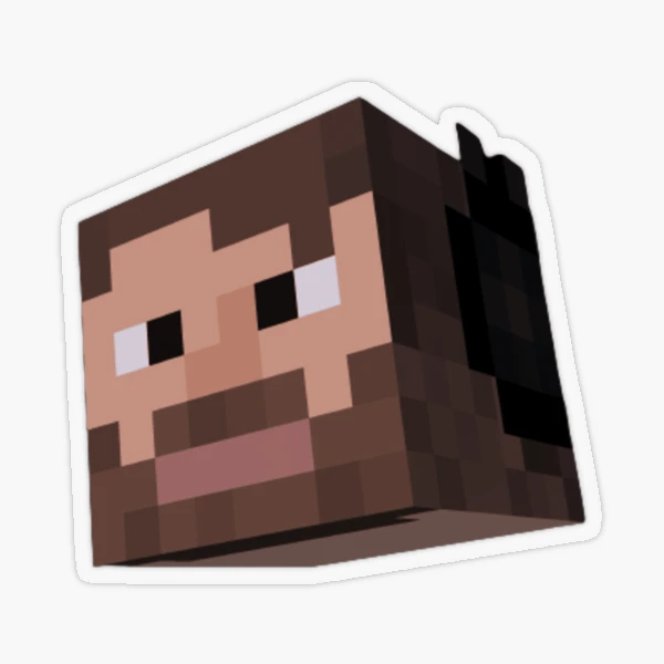 The Grefg Skin Minecraft (Tortillaland) Sticker by Carloscubero