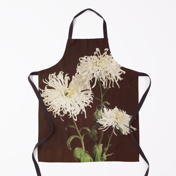 Item preview, Retro Japanese Flower Three Yellow Chrysanthemums (1896) by Ogawa Kazumasa designed and sold by Designedbysm.