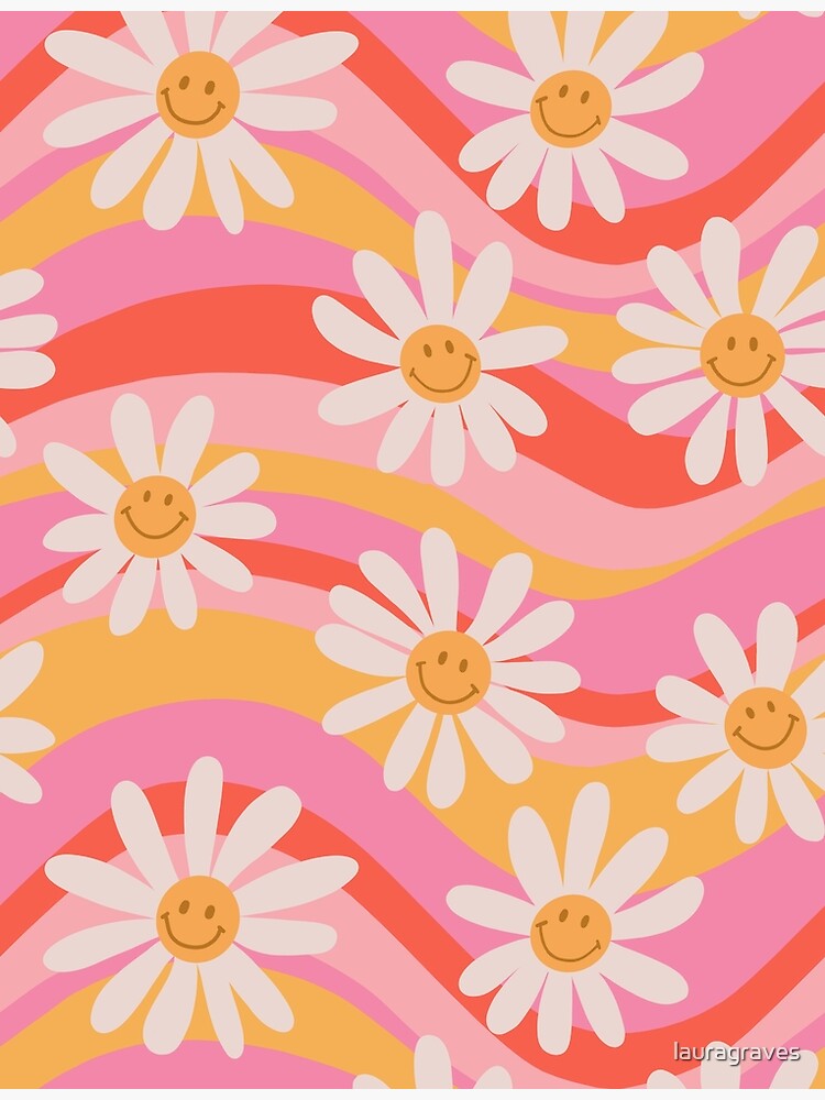 Wavy Daisies by lauragraves