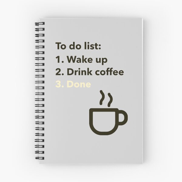 Item preview, Simple To Do List: Coffee designed and sold by NoTimeToWaste.