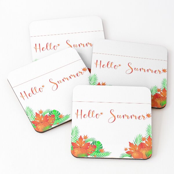 Item preview, Hello summer leaf and pumpkin designed and sold by ZieProject.