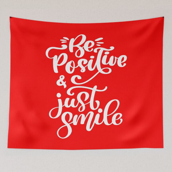 Item preview, Be Positive And Just Smile designed and sold by YOYOCollection.