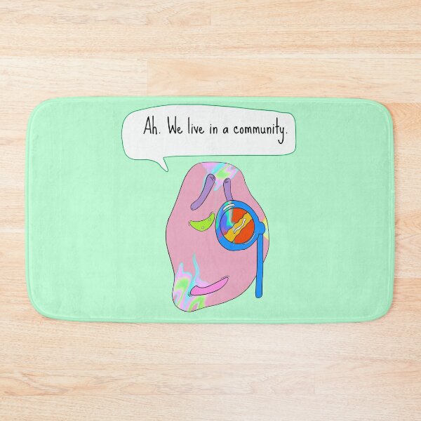 Item preview, We Live in a Community - Funny Bootleg Bad Translation  designed and sold by raspberry-tea.