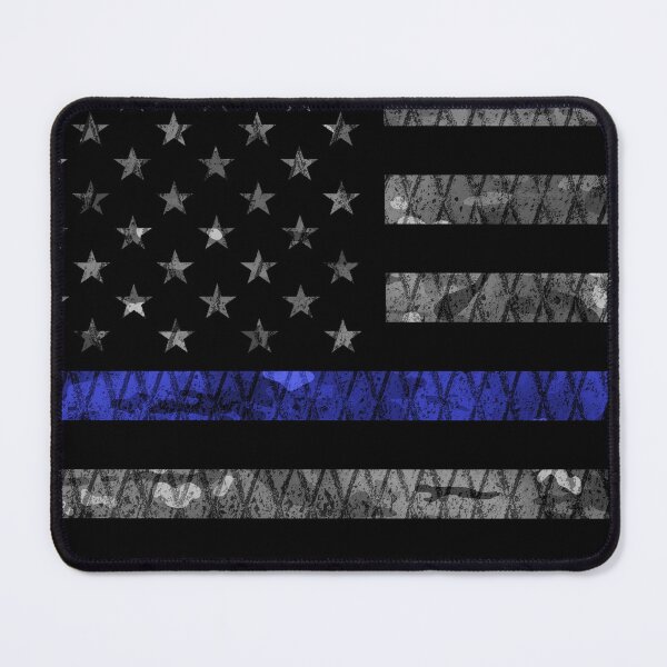Item preview, Police Thin Blue Line Flag designed and sold by Jared Davies.