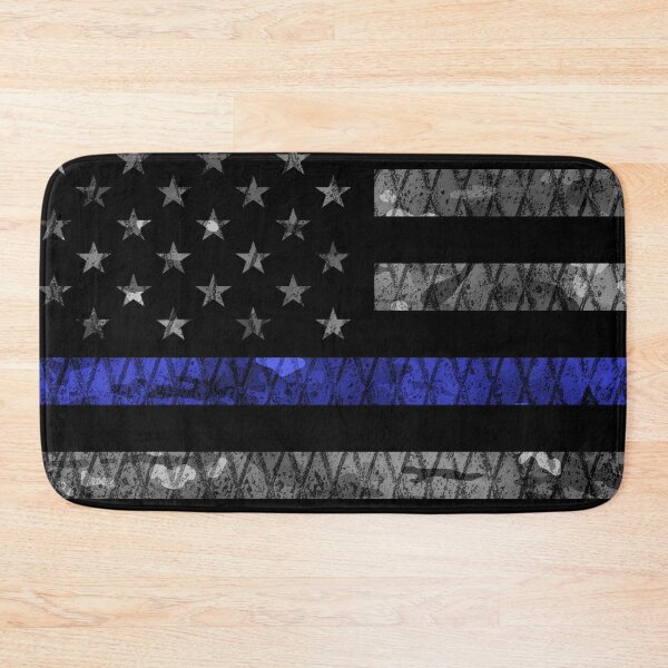 Item preview, Police Thin Blue Line Flag designed and sold by Jared Davies.