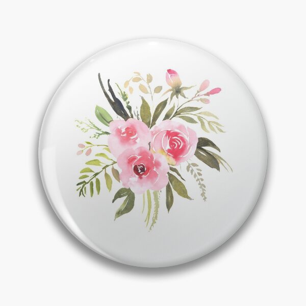Artikelvorschau, Aquarellblumen entworfen und verkauft von spsantosDESIGN.