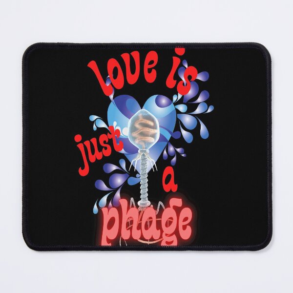 Item preview, GROOVY LOVE IS JUST A PHAGE FUNNY BACTERIOPHAGE MEDICAL LABORATORY SCIENTIST  designed and sold by Hippiesole.