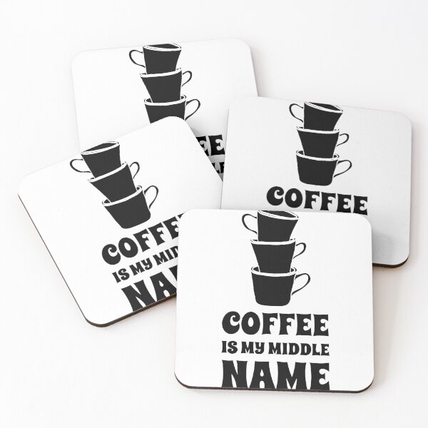 Item preview, Coffee Is My Middle Name designed and sold by NoTimeToWaste.