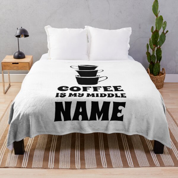 Item preview, Coffee Is My Middle Name designed and sold by NoTimeToWaste.
