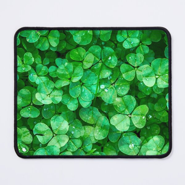 Item preview, Shamrock Clover Lucky Green Pattern designed and sold by MintaApparel.