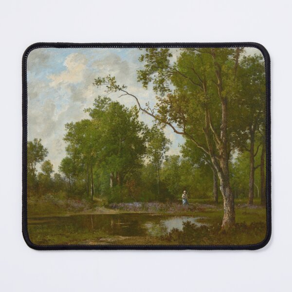 Item preview, Leon Richet - Mare dans la Clairière, Forêt de Fontainebleau designed and sold by Rehs.