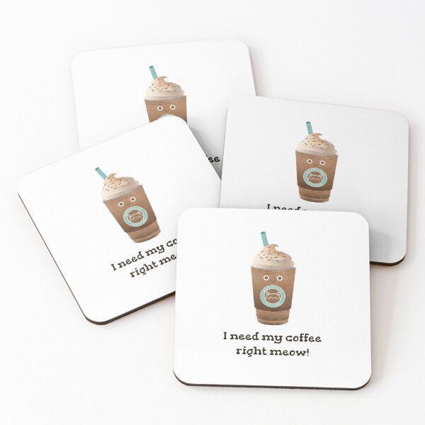 Item preview, I Need My Coffee Right Meow designed and sold by NoTimeToWaste.