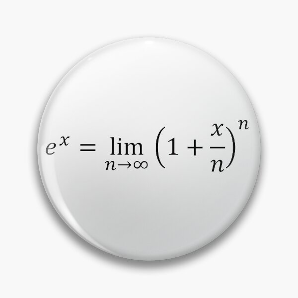 Item preview, exponential definition using limits, calculus and math designed and sold by NoetherSym.