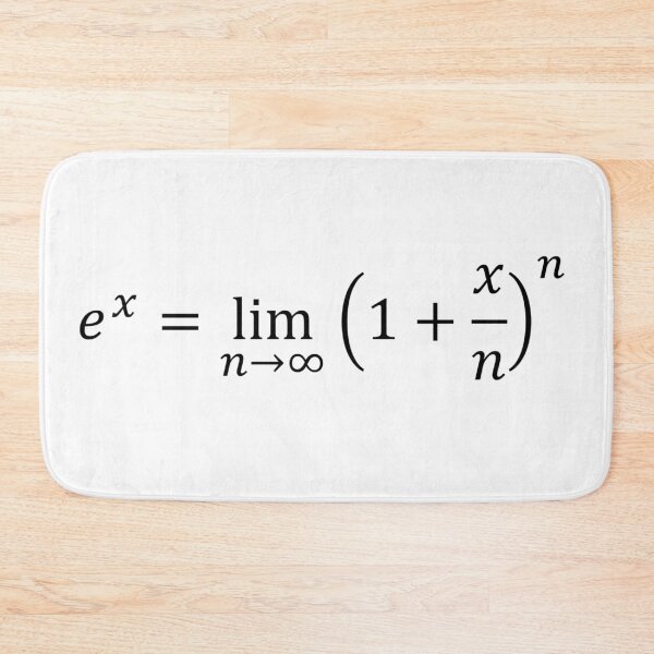 Item preview, exponential definition using limits, calculus and math designed and sold by NoetherSym.