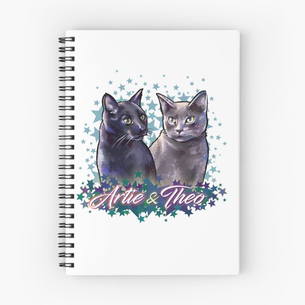Item preview, Theo and Artie  designed and sold by Melissa Vandiver.
