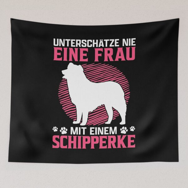 Item preview, Woman with Schipperke Belgian Shepherd Dog designed and sold by madgrfx.