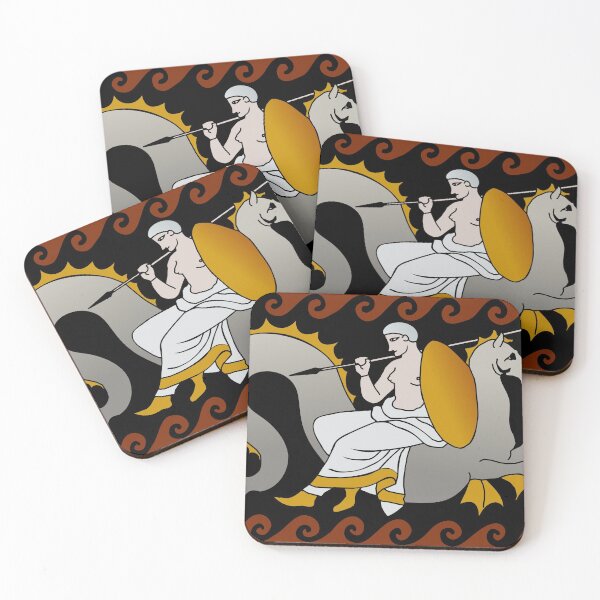 Item preview, Thetis riding a hippocampus designed and sold by frederic Lecut.