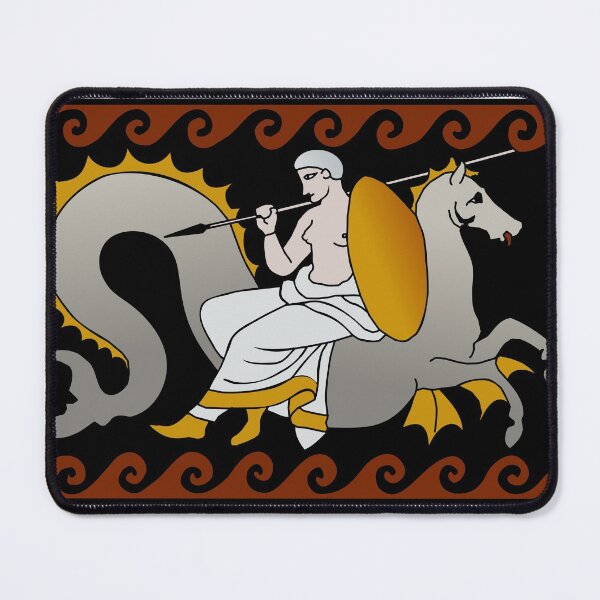 Item preview, Thetis riding a hippocampus designed and sold by frederic Lecut.