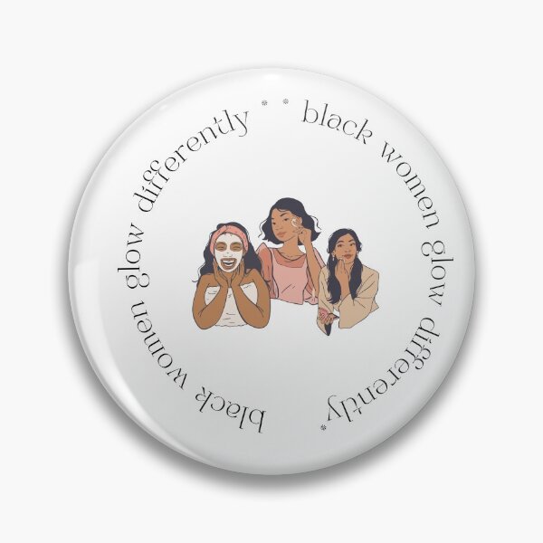 Item preview,  Black Women Glow Differently designed and sold by DareDreams.