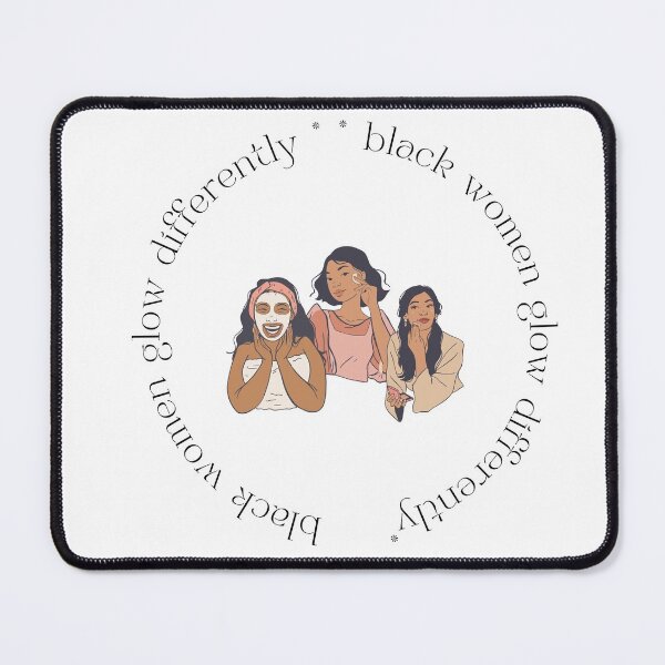 Item preview, Black Women Glow Differently designed and sold by DareDreams.