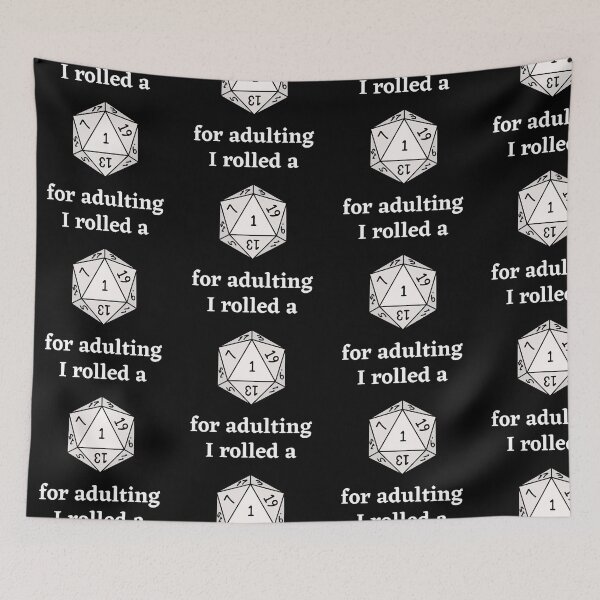 Item preview, DND Critical Miss, funny Dungeons and Dragons  designed and sold by FluffyFoxTees.