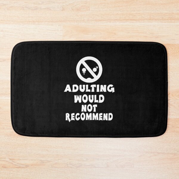 Item preview, Adulting Would Not Recommend 2 designed and sold by emhoteb.
