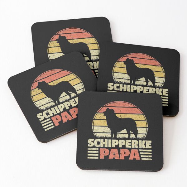 Item preview, Schipperke Papa Belgian Shepherd Gift designed and sold by madgrfx.
