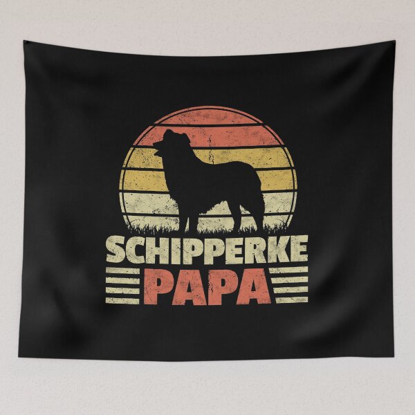 Item preview, Schipperke Papa Belgian Shepherd Gift designed and sold by madgrfx.
