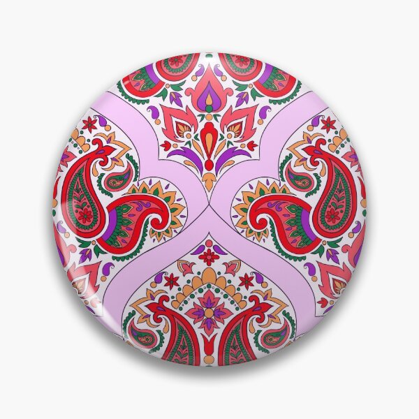 Item preview, Seamless Paisley Pattern - Light Pink designed and sold by SemDesigns1.