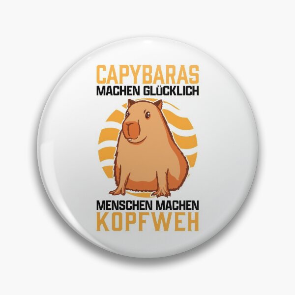 Item preview, Capybara headache water pig rodent saying designed and sold by madgrfx.