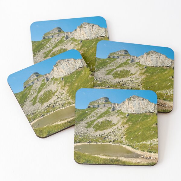 Item preview, Mountain lake Lac de Mayen beneath the tops of the Tour de Mayen mountain designed and sold by svanaerschot.
