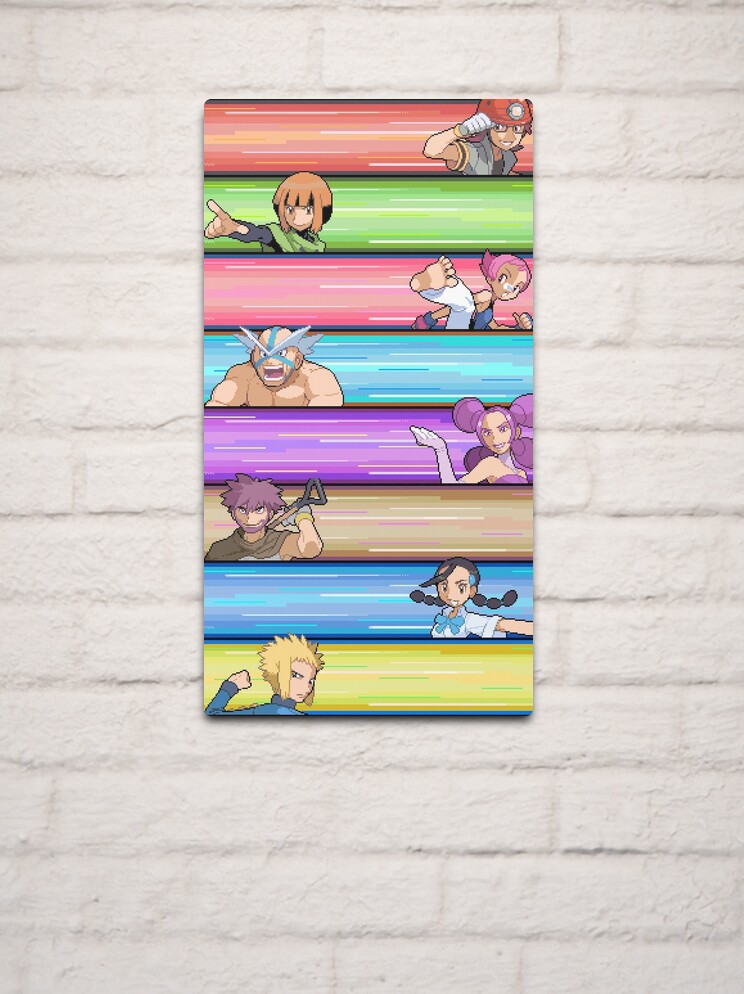 Unova VS Gym Leaders Banner Poster for Sale by rachxt